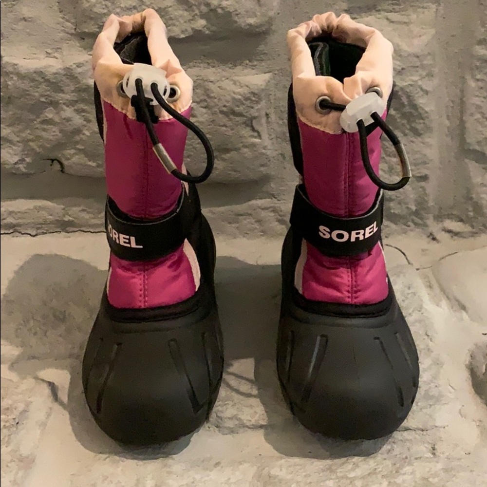 Sorel winter boots girls sz 12